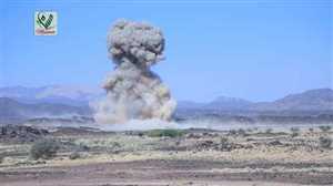 مسام يعلن إتلاف نحو 3500 لغم وقذيفة بمأرب