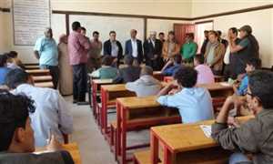 تدشين امتحانات الفصل الدراسي الأول في مدارس محافظة شبوة