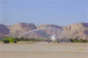 الخطوط الجوية اليمنية تعلن عن وصول طائرة جديدة إلى مطار سيئون الدولي