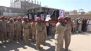 مأرب: تشييع جثمان العميد "سكان" الذي فارق الحياة تحت وطأة التعذيب في سجون الحوثي