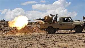 نحو 70 قتيلاً من مليشيا الحوثي بنيران الجيش الوطني غرب مارب