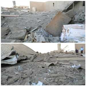 مأرب : إصابة مواطن وتدمير منزله بصاروخ بالستي أطلقته مليشيات الحوثي