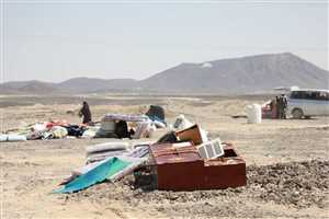المركز الأمريكي للعدالة يدين قصف الحوثيين لمخيمات النازحين بمأرب