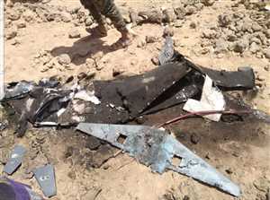 الأجهزة الأمنية بمأرب تسقط طائرة مفخخة للحوثيين كانت تستهدف أكبر مخيم للنازحين بالمحافظة