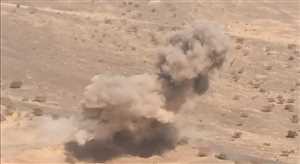 مٲرب: قصف مدفعي مكثف يستهدف مواقع وتحصينات مليشيا الحوثي في جبهات صرواح