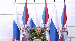 وزير الدفاع الروسي يعلن عزم بلاده على  إنشاء قواعد عسكرية جديدة.