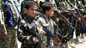 منظمة ميون : مليشيات الحوثي تحتجز 400 طفل في معسكر تجنيد شمالي مدينة تعز