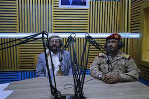 نائب رئيس مجلس القيادة الرئاسي اللواء العرادة يُدشِّن انطلاق بث إذاعة القوات المسلحة.