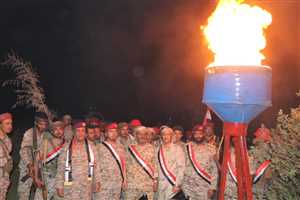 قيادة المنطقة العسكرية الثالثة توقد شعلة ثورة الـ26 من سبتمبر المجيدة