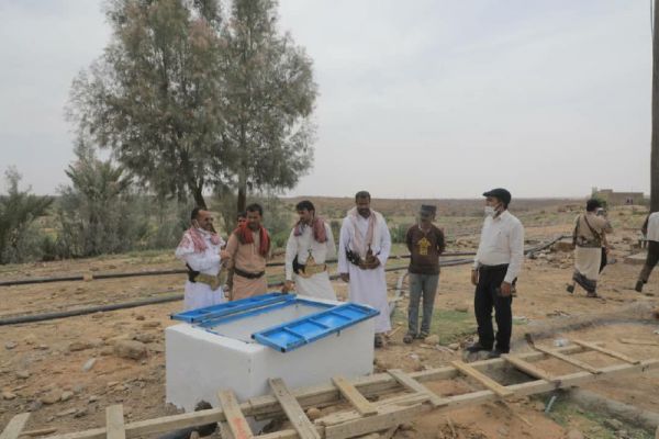 مأرب: تدشين 3 مشاريع مياه في مديرية مدغل بتمويل من منظمة اليونيسف