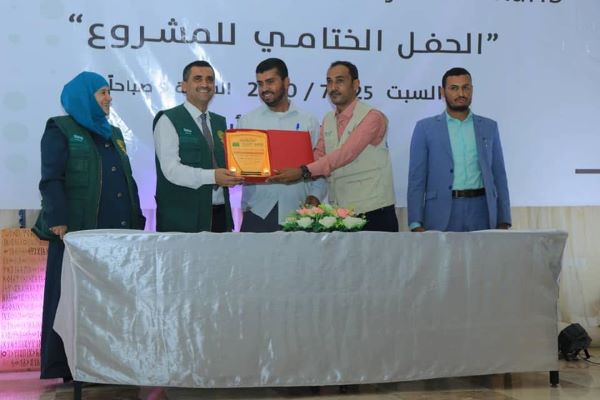 ائتلاف الخير للإغاثة الإنسانية يختتم مشروع تحسين سبل العيش بمحافظة مأرب
