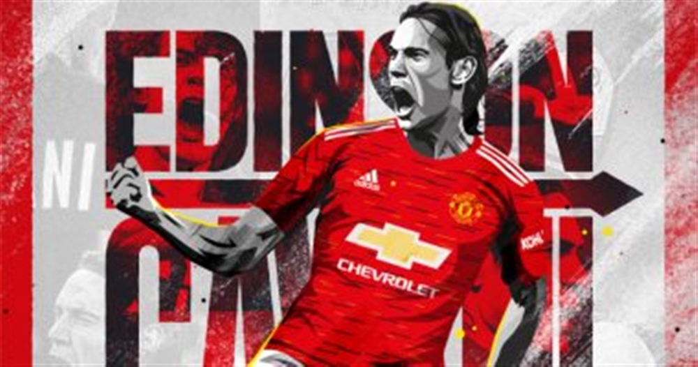 مانشستر يونايتد يعلن ضم كافاني لمدة عام فى صفقة انتقال حر