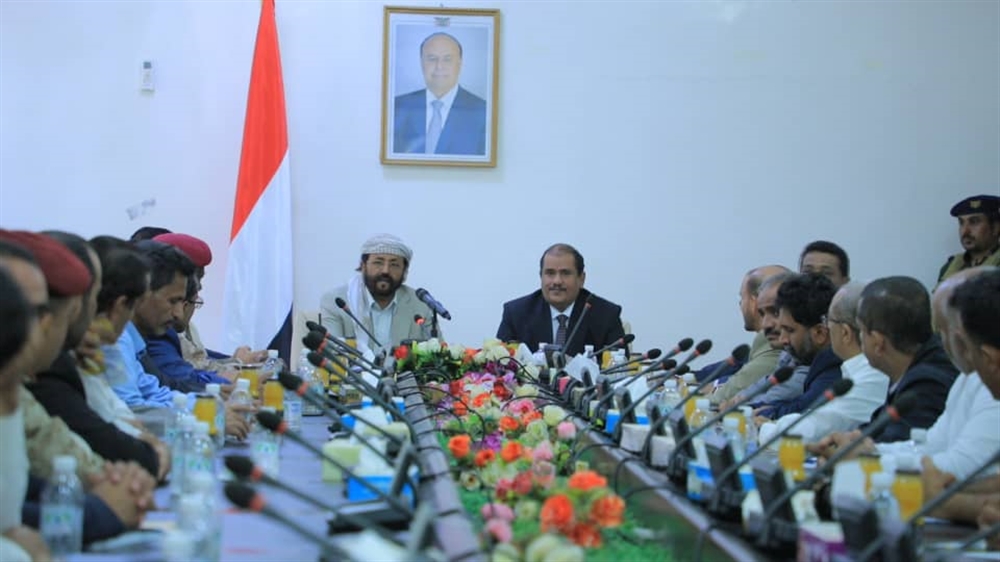 وزير النفط والمعان: مأرب مثلت ركيزة هامة واساسية في رفد خزينة الدولة وتخفيف معاناة المواطنين خلال فترة الحرب