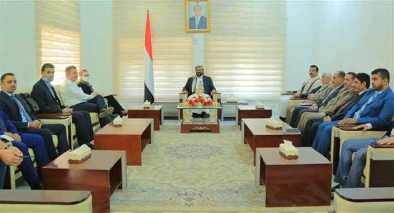 محافظ مأرب يستقبل فريق خبراء مجلس الأمن الزائر للمحافظة