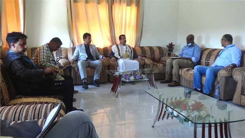 السلطة المحلية بمأرب تناقش مع فريق المفوضية السامية لشئون اللاجئين الترتيبات الأولية لافتتاح مكتبها