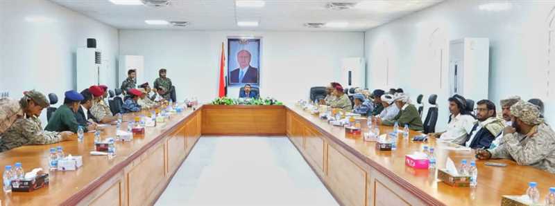 أمنية شبوة تناقش عدد من القضايا والمستجدات بالمحافظة وتؤكد على ضرورة تعزيز جاهزية الأمن