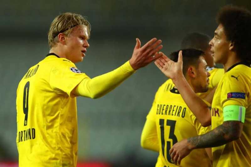 دوري أبطال أوروبا: دورتموند يهزم كلوب بروج وينتزع صدارة مجموعته ولاتسيو يتعثر بالتعادل مع زينيت