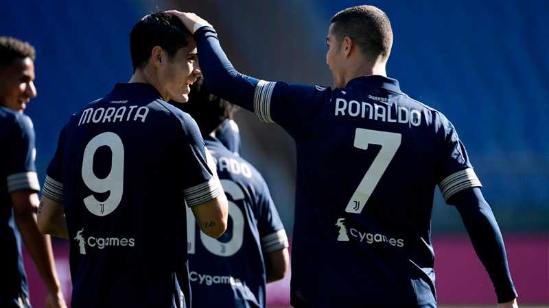 إصابة جديدة للدون رونالدو خلال مباراة لاتسيو ويوفنتوس