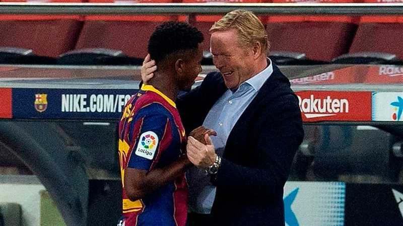 كومان يعثر على بديل فاتي وقاهر ريال مدريد يعرض نفسه على برشلونة