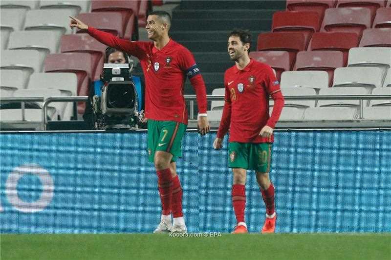 كريستيانو رونالدو يزحف نحو عرش فريد مع منتخب البرتغال