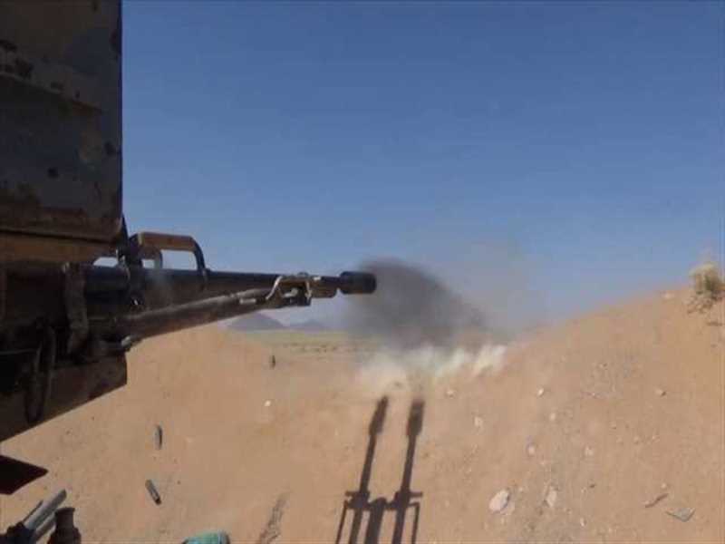 الجوف: قتلى وجرحى من مليشيا الحوثي بنيران الجيش الوطني شرق الحزم