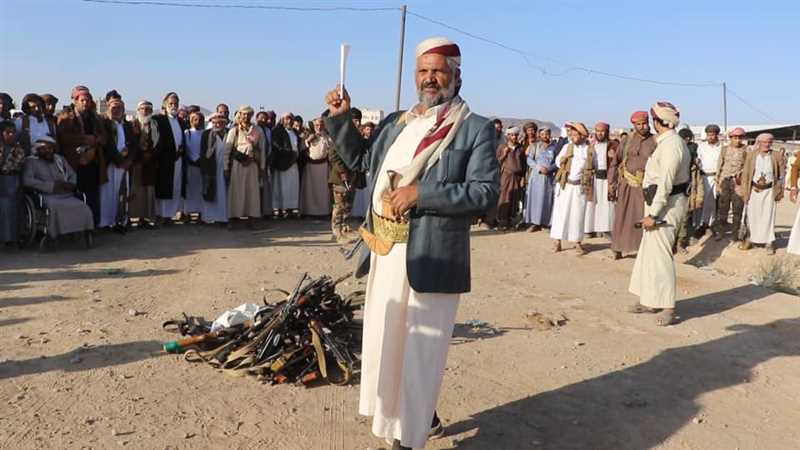 مأرب تحتضن صلحا قبليا في قضية قتل بين أسرتين من أرحب