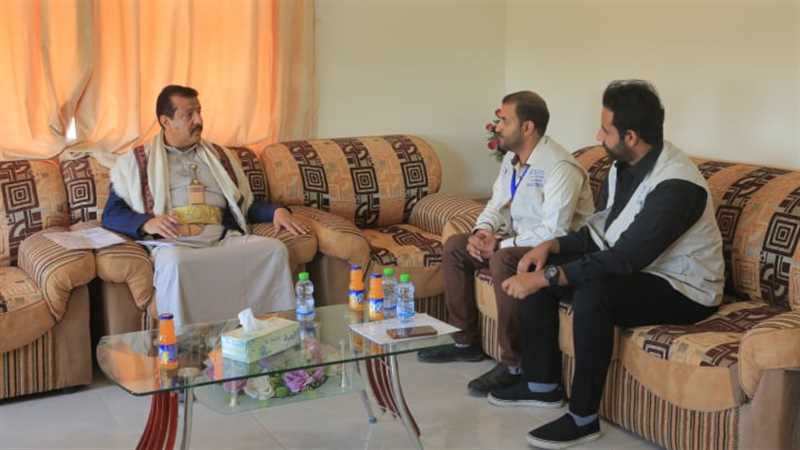 وكيل محافظة مأرب يلتقي فريق الهيئة الطبية الدولية