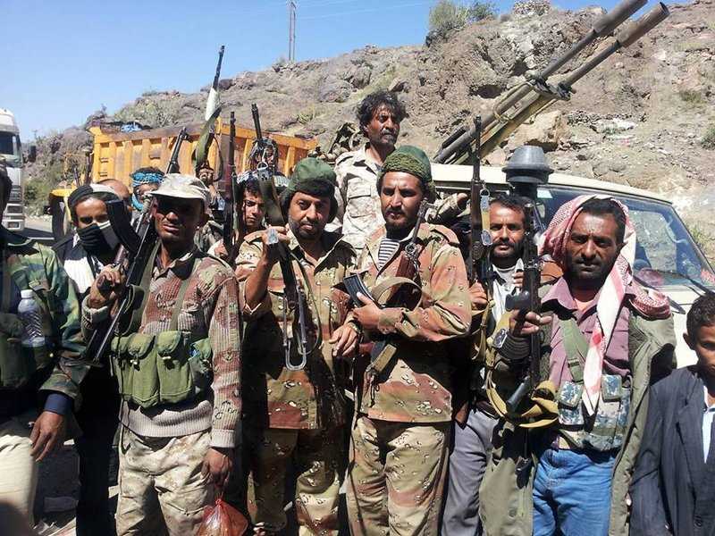 سقوط قتلى جرحى من المليشيا الحوثية بنيران الجيش شمالي غرب الضالع