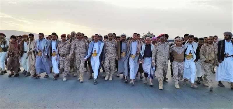 الوكيل عبدربه مفتاح لدى استقباله قافلة الساحل الغربي: الشعب اليمني بات صفًا واحدًا ضد مليشيا الحوثي الارهابية