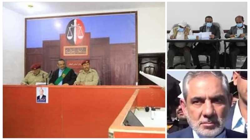 المحكمة العسكرية بمأرب تعقد جلستها الثالثة لمحاكمة الإرهابي الإيراني حسن إيرلو (فيديو)