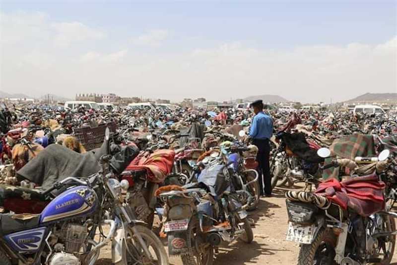 شرطة مأرب تمنع حركة الدراجات النارية في رمضان حتى بعد عيد الفطر