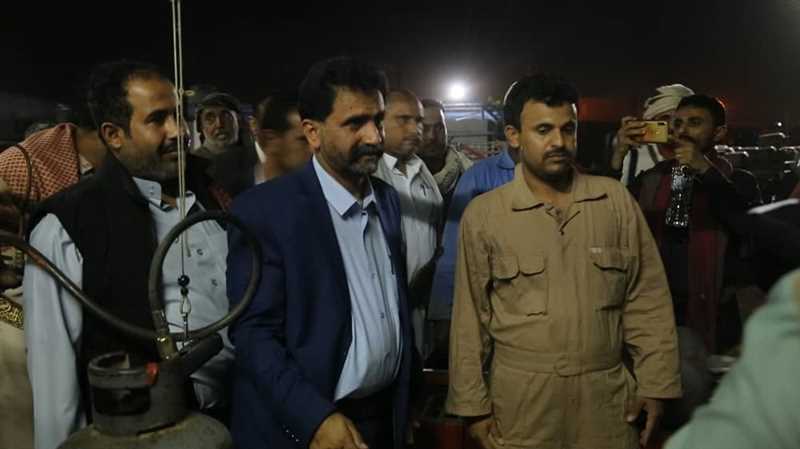 شركة الغاز: سنرفع حصة مأرب إلى ٣٠ ألف أسطوانة غاز منزلي