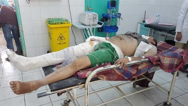 إصابة ٧ مدنيين بشظايا صاروخ باليستي أطلقه الحوثيون على حي سكني بمأرب