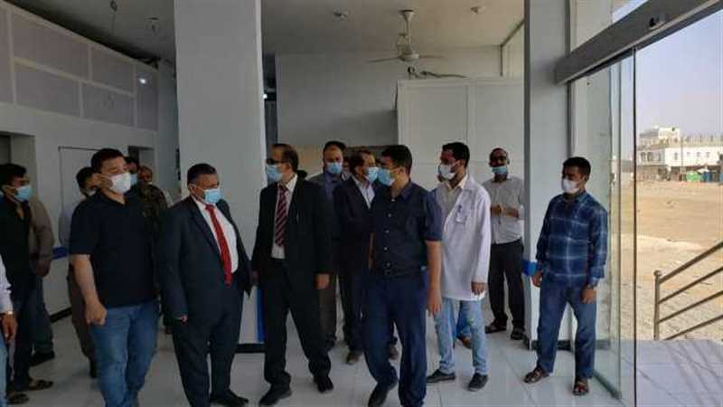 وزير الصحة يفتتح مبنى الطوارئ التابع لهيئة مستشفى الجوف