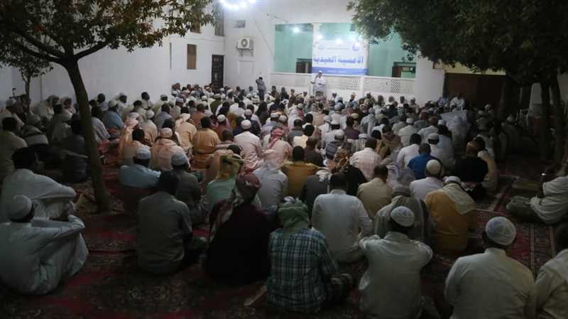 إصلاح سيئون بحضرموت ينظم أمسية عيدية للأعيان والوجهاء