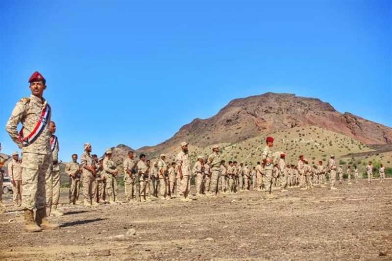 عرض عسكري في محور أبين بمناسبة العيد الوطني الـ 31 للجمهورية اليمنية 22 مايو