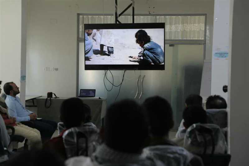 تدشين عرض فيلم "الحلم المفقود" عن معاناة الأطفال النازحين في مأرب