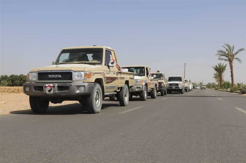 الهيئة الشعبية للدفاع عن مأرب تدشن سلسلة جديدة من القوافل لدعم الجيش والمقاومة