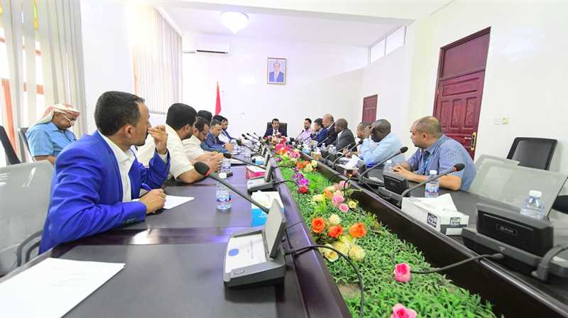 الوكيل مفتاح يبحث مع وفد أممي سبل تعزيز الشراكة وإغاثة وإيواء النازحين