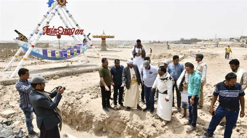 مٲرب: الوكيل الباكري يطلع على سير العمل ونسبة الإنجاز في مشروع حديقة جرين لاند