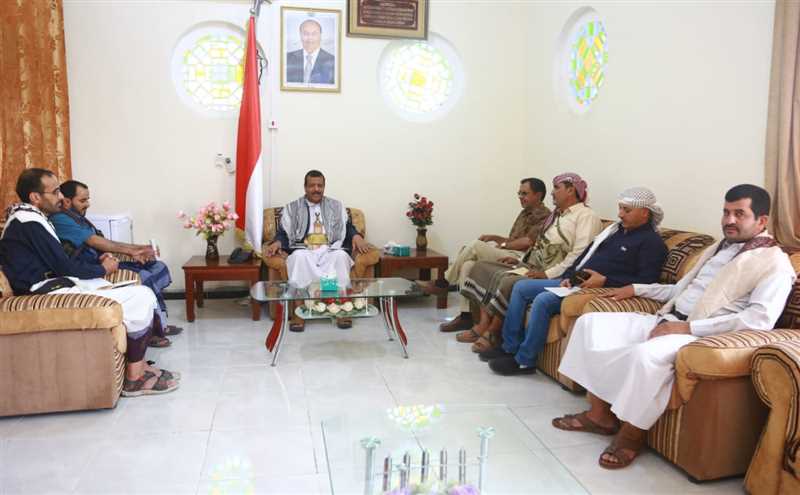 مأرب: مناقشة إعادة تطبيع الأوضاع في مديرية رحبة بعد تحريريها من مليشيات الحوثي