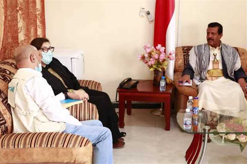 الوكيل الفاطمي يبحث مع منظمتي اليونسيف وآكتد الفرنسية تعزيز الشراكة الإنسانية