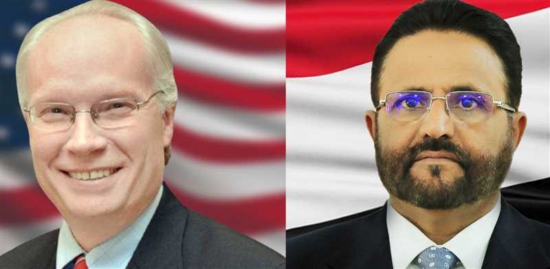 في اتصل مع المحافظ العرادة ..المبعوث الأمريكي يدين تصعيد مليشياالحوثي ويندد بـحصارالعبدية