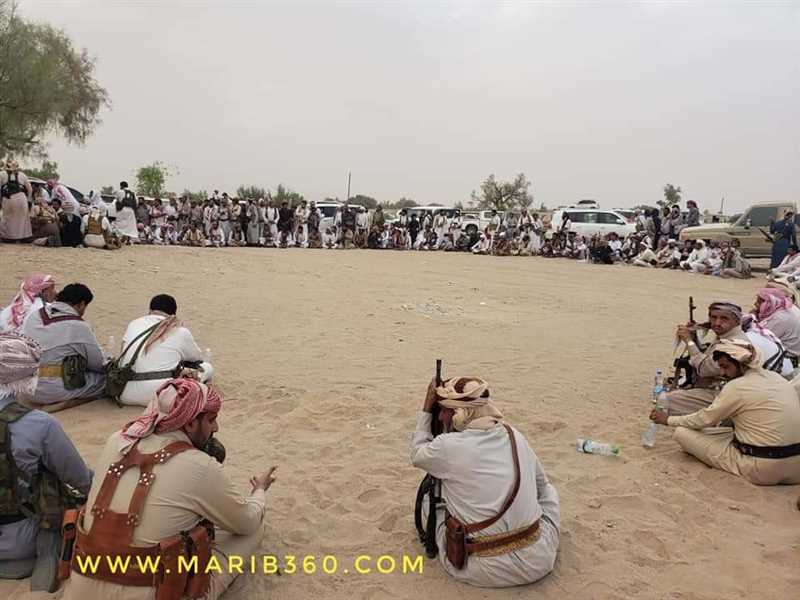 اجتماع قبلي يقف على قضية اغتيال البقماء،ويؤكد الوقوف مع الدولة لمواجهة المخربين