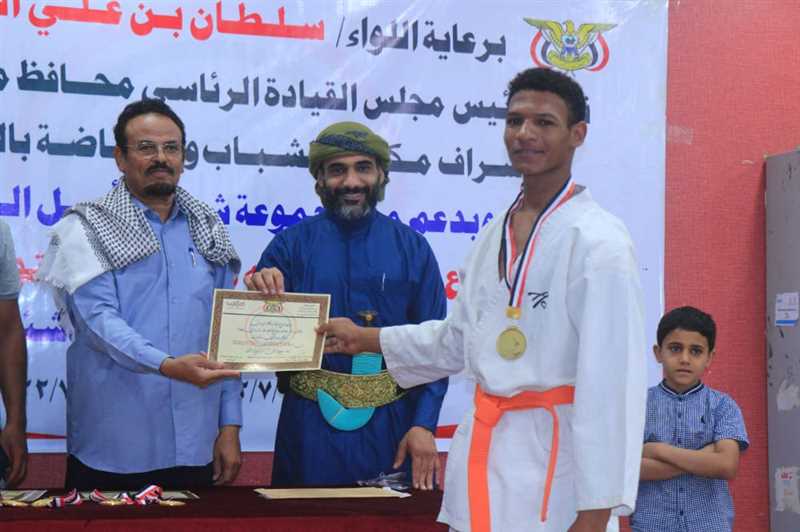 اختتام بطولة الكاراتيه المفتوحة للأشبال والناشئين بمأرب.