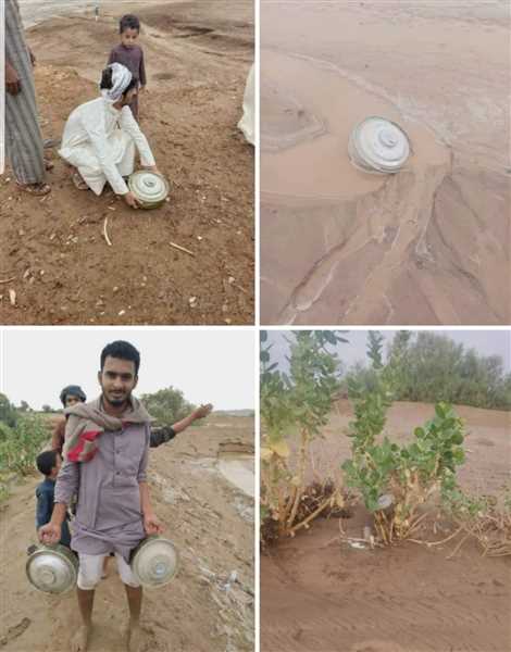 السيول تجرف الغام مليشيا الحوثي إلى المناطق الآهلة بالسكان وتحذيرات من خطرها على حياة المدنيين.