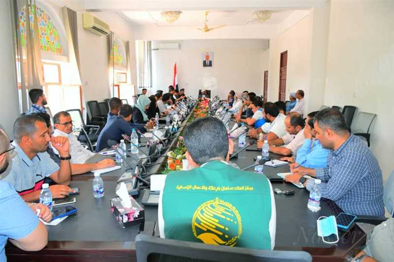 مأرب :لقاء يؤكدضرورة التزام شركاء العمل الانساني بوضع مشاريع تدخلاتهم وفقاً لتقارير الوحدة التنفيذية لإدارة مخيمات النازحين.