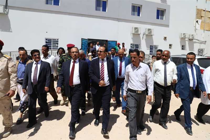 حضرموت افتتاح  8 مشاريع صحية بمديريتي سيئون والقطن.