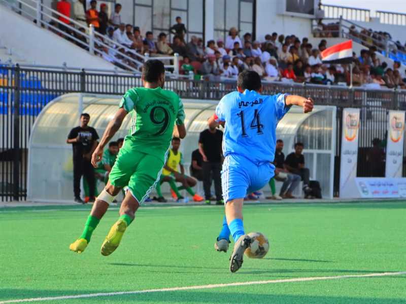 نادي معين يفوز على نادي الشهيد القردعي في بطولة أعياد الثورة.