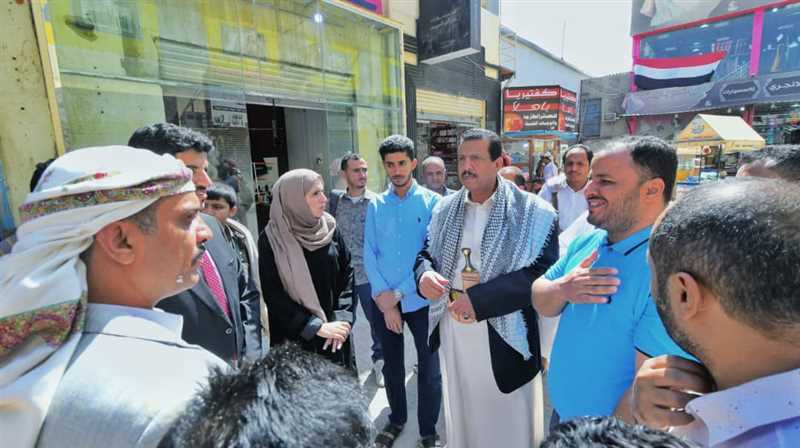 افتتاح سوق بمأرب خاصا بسيدات الأعمال بتمويل برنامج الإعمار السعودي.